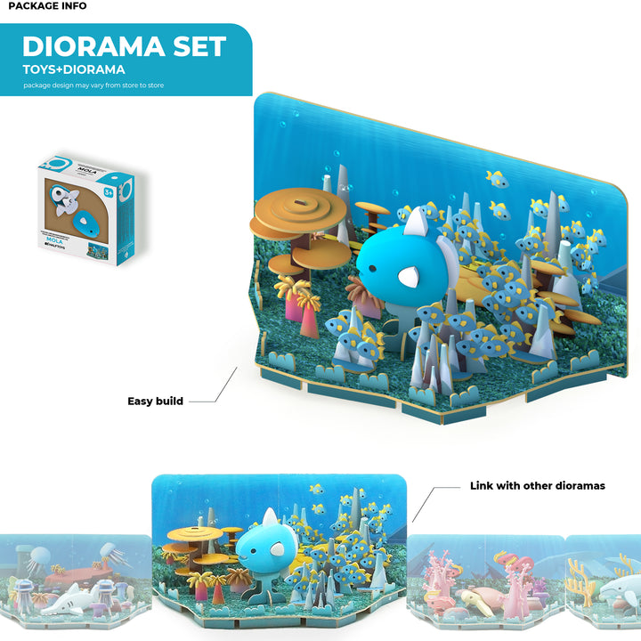 Halftoys Diorama Ocean Mola