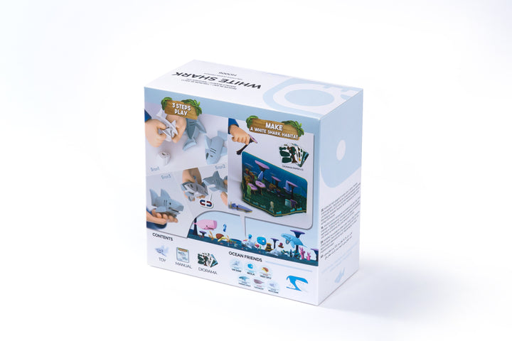 Halftoys Diorama Ocean White Shark