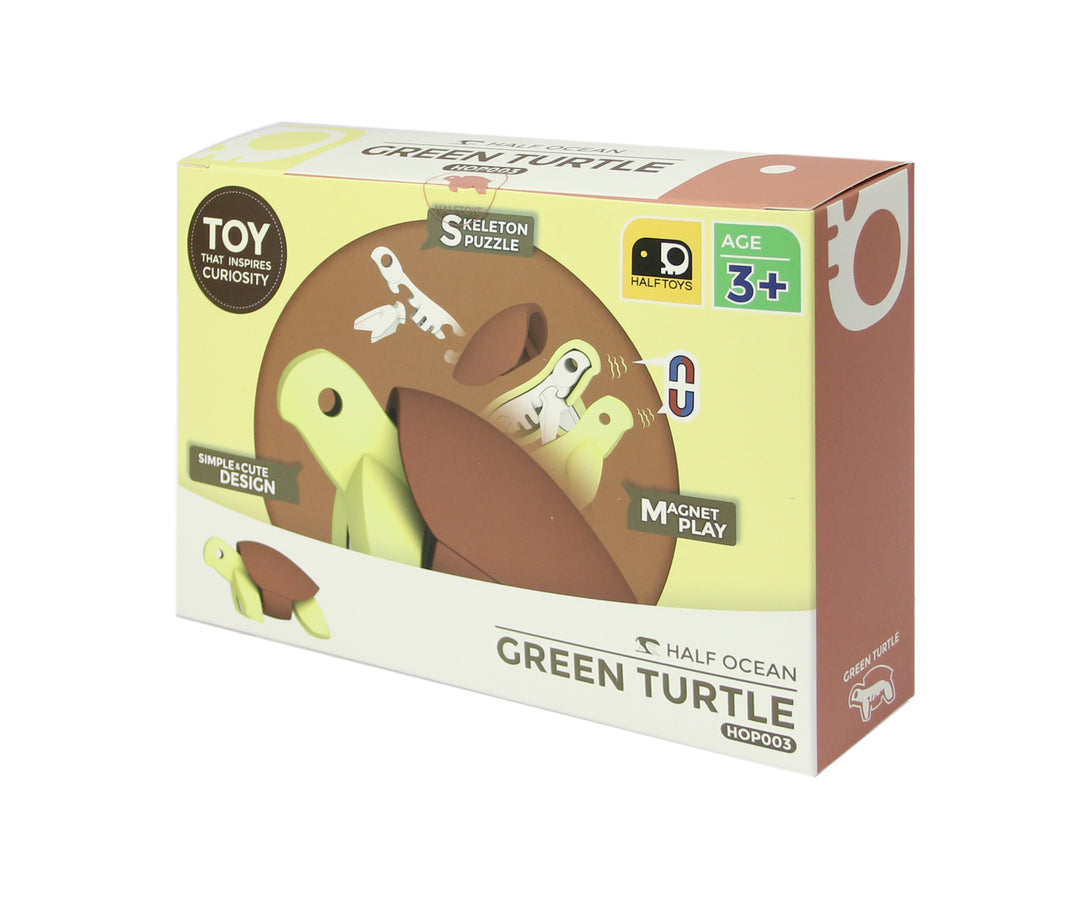 Halftoys Picture Ocean Green Turtle