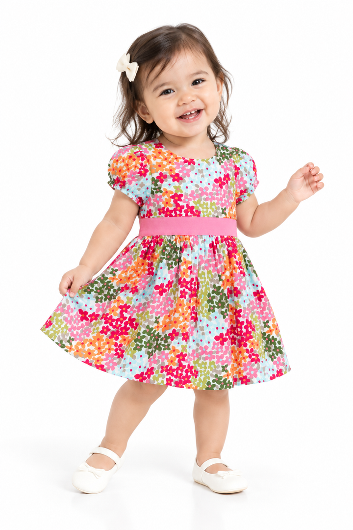 Baby Classic Bloom Short Sleeve Dress