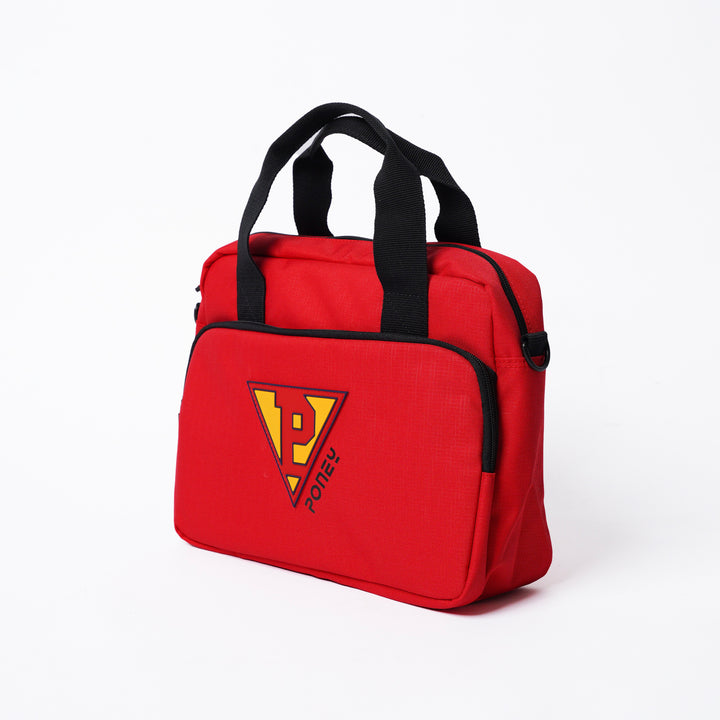 Poney Boys Red Poney Logo Tuition Bag KB014