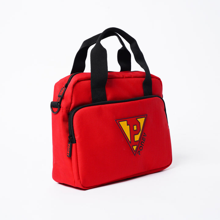 Poney Boys Red Poney Logo Tuition Bag KB014