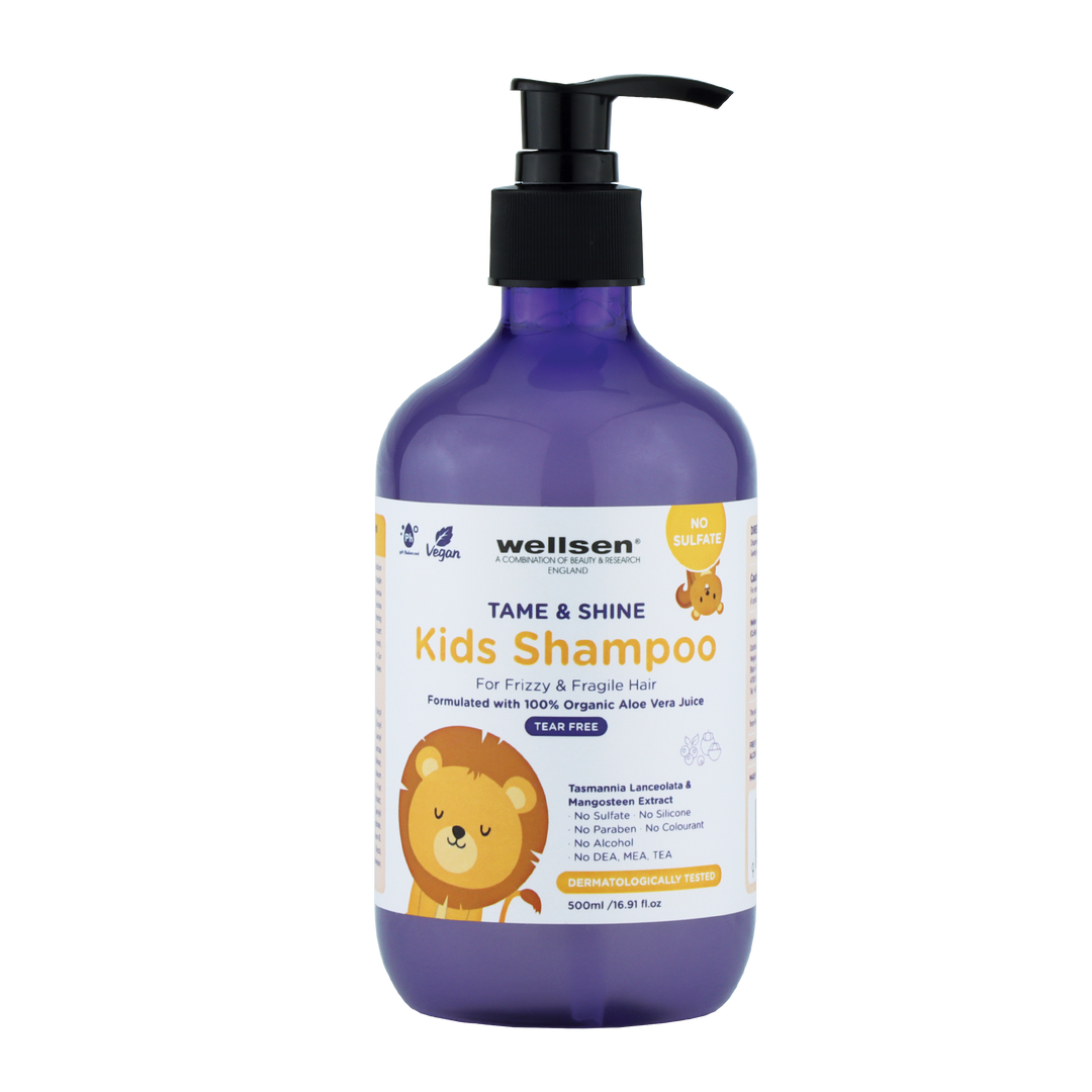 Wellsen Tame & Shine Kids Shampoo for Frizzy & Fragile (FG-401-0059)