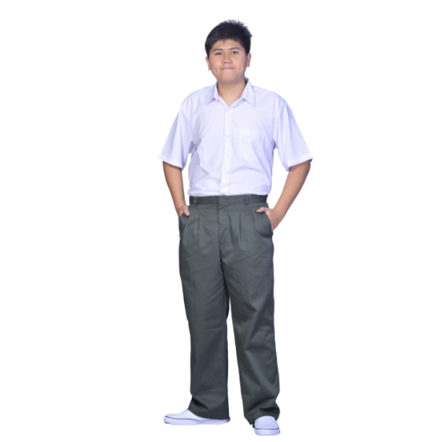 Canggih Boys Green School Long Pants Secondary School