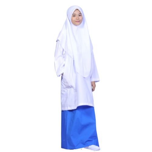 Canggih Girls White Tudung