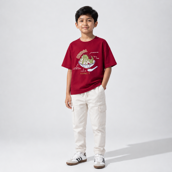 It’s Cendol Time! Short Sleeve Tee (Oversized Cut)