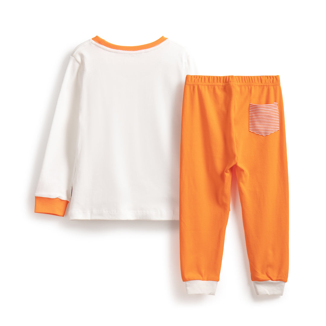 Poney Boys Orange Loungewear PLB28