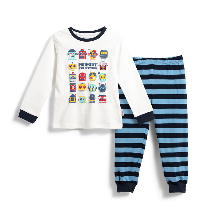 Poney Boys White Loungewear PLB32