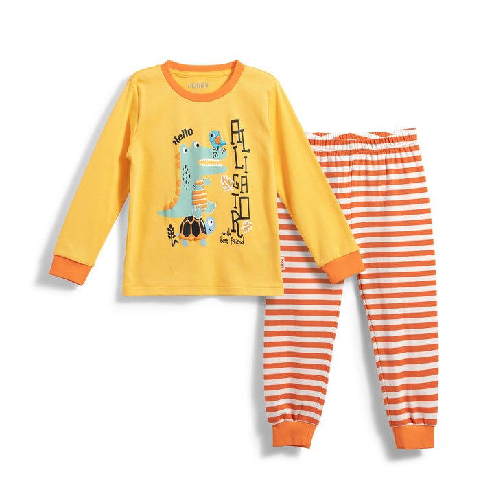 Poney Boys Yellow Loungewear PLB35