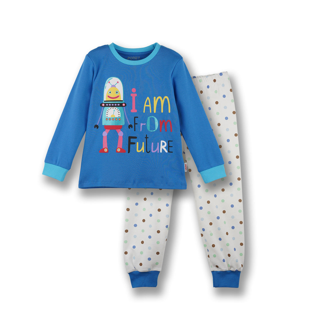 Poney Boys Navy Loungewear PLB42 – Poney Group - Main Image