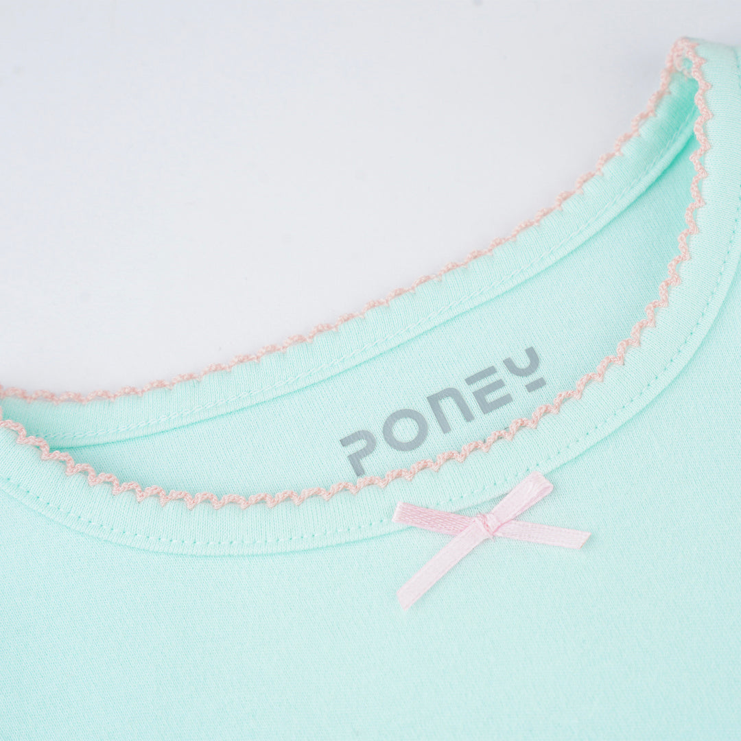 Poney Girls Light Blue Loungewear PLG15