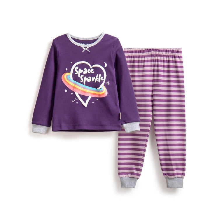 Poney Girls Purple Loungewear PLG28