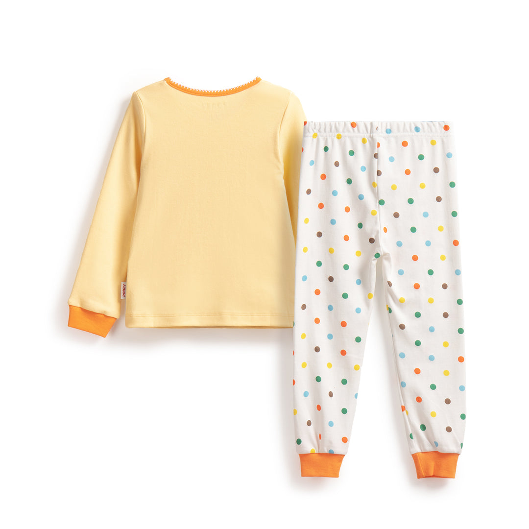 Poney Girls Yellow Loungewear PLG29