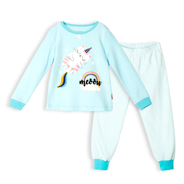 Poney Girls Light Blue Loungewear PLG38