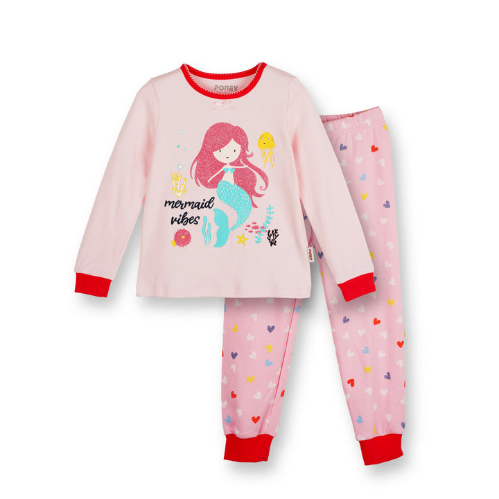 Poney Girls Pink Loungewear PLG41