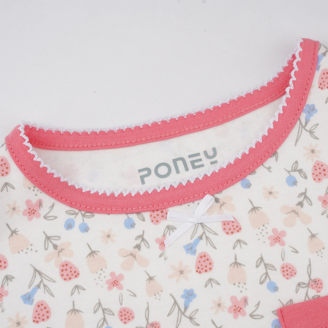 Poney Girls White Loungewear PLG46