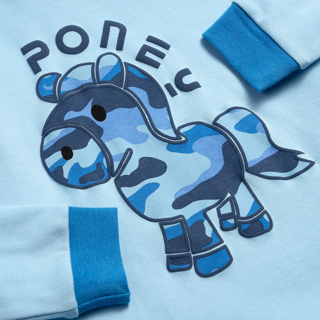 Poney Boys Light Blue Loungewear PLS06