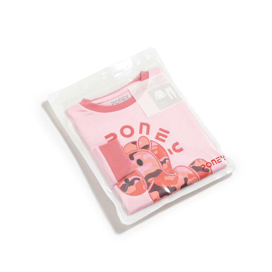 Poney Girls Light Pink Loungewear PLS07