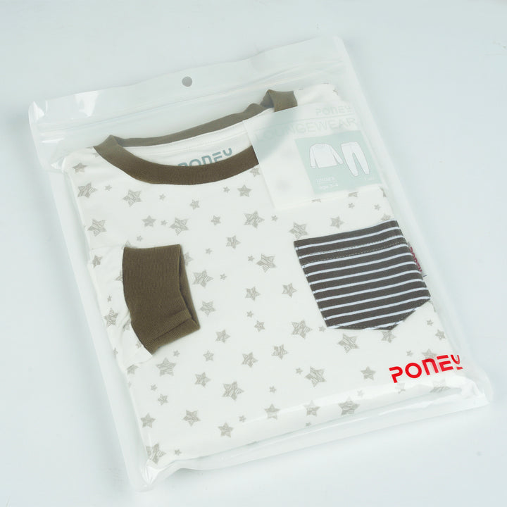 Poney Unisex White Signature Loungewear PLS13