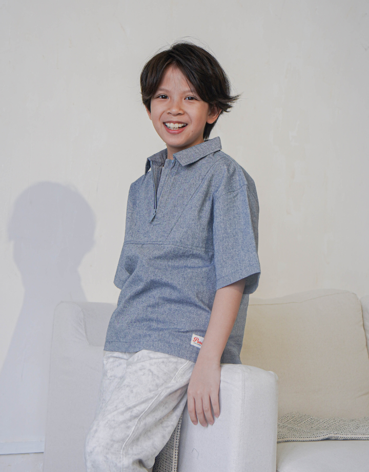 Linen Zip-up Shorts Sleeves Shirts