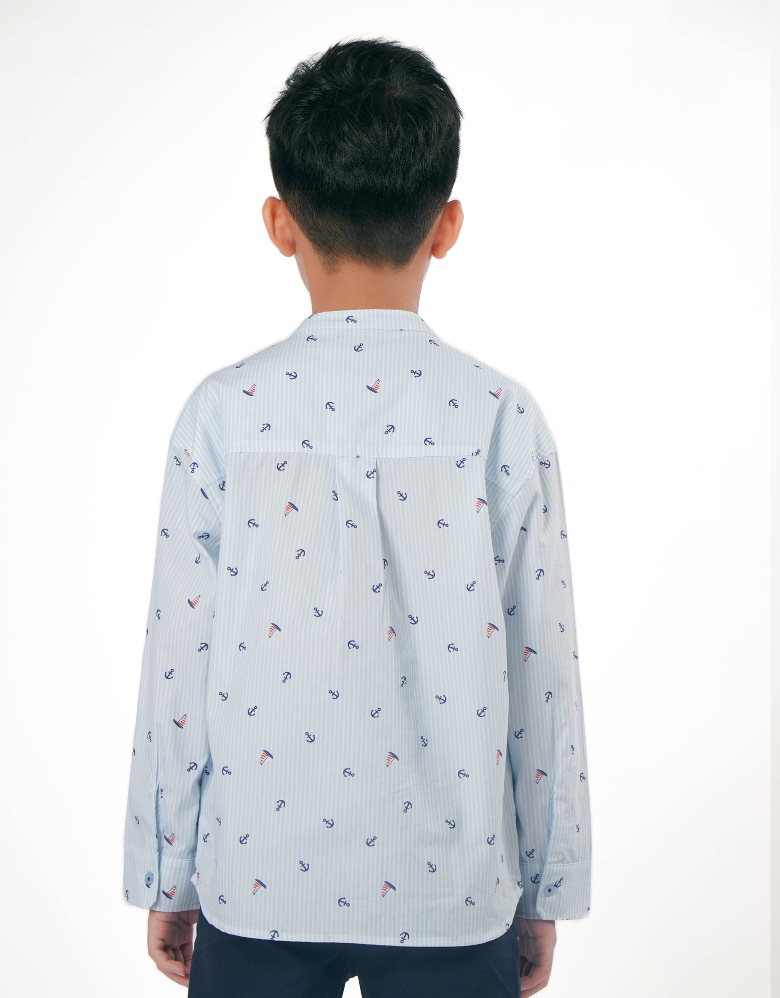 Sail Striped Long Sleeve Shirt