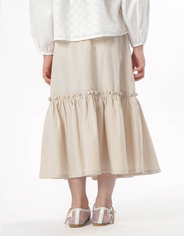Poney Calf-Length Skirt