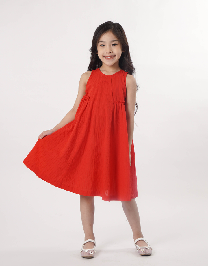 Lunar Glow Sleeveless Dress