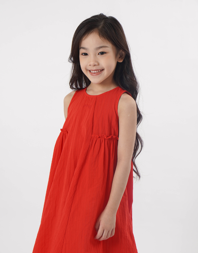 Lunar Glow Sleeveless Dress