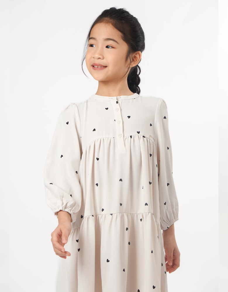 Poney Girls Pristine Long Sleeve Dress
