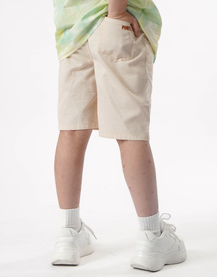 Basic Khaki Easy Short Pants