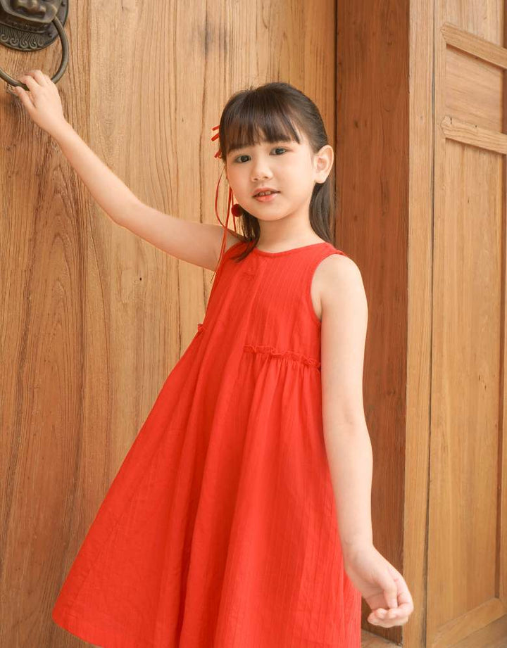 Lunar Glow Sleeveless Dress