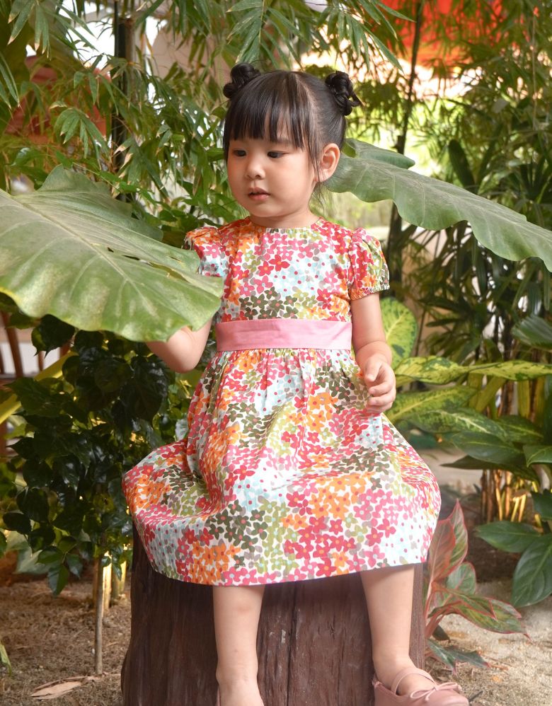 Classic Bloom Short Sleeve Dress