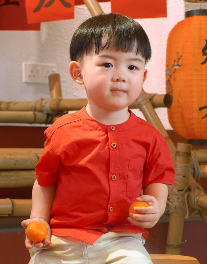 Baby Little Prosper Loose Fit Short Sleeve Shirt