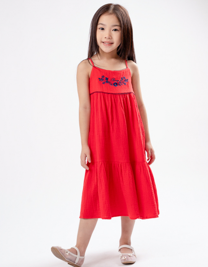 Poppy Tiered Sleeveless Dress