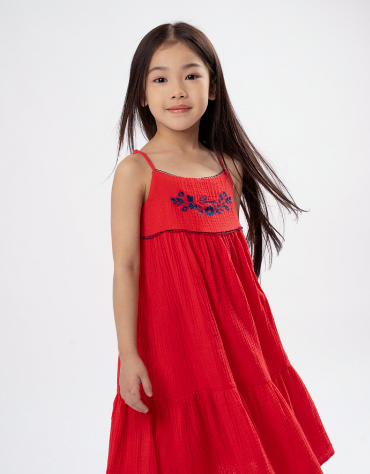Poppy Tiered Sleeveless Dress