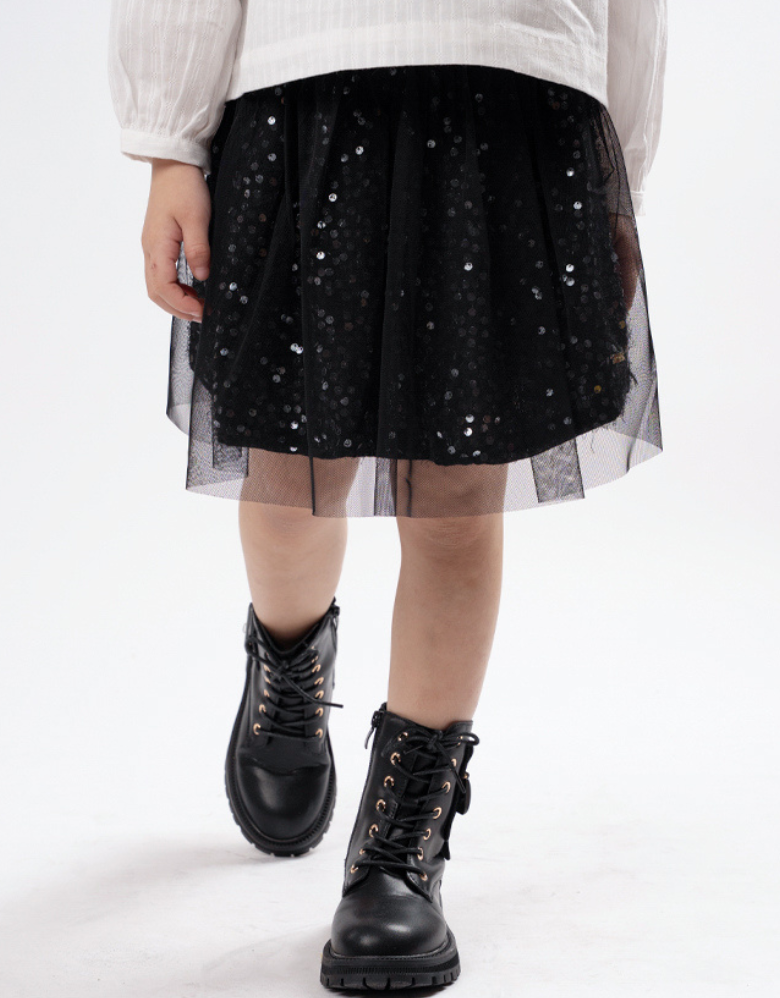 Shimmer Sequin Skirt