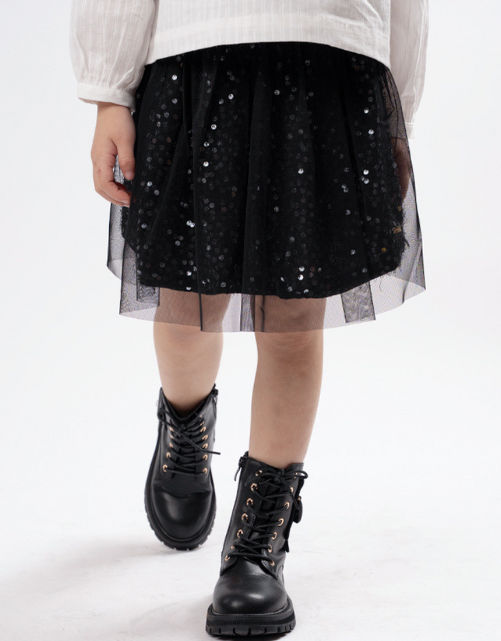 Shimmer Sequin Skirt
