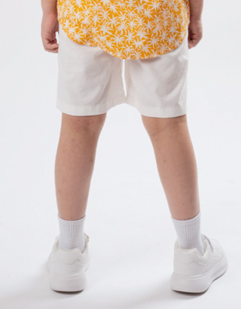 Poney Boys Edward White Woven Bermuda
