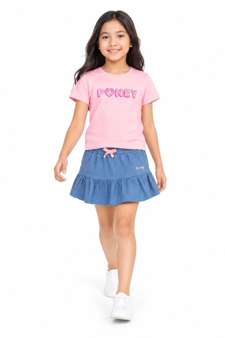 Poney Heart Glow Short Sleeve Tee
