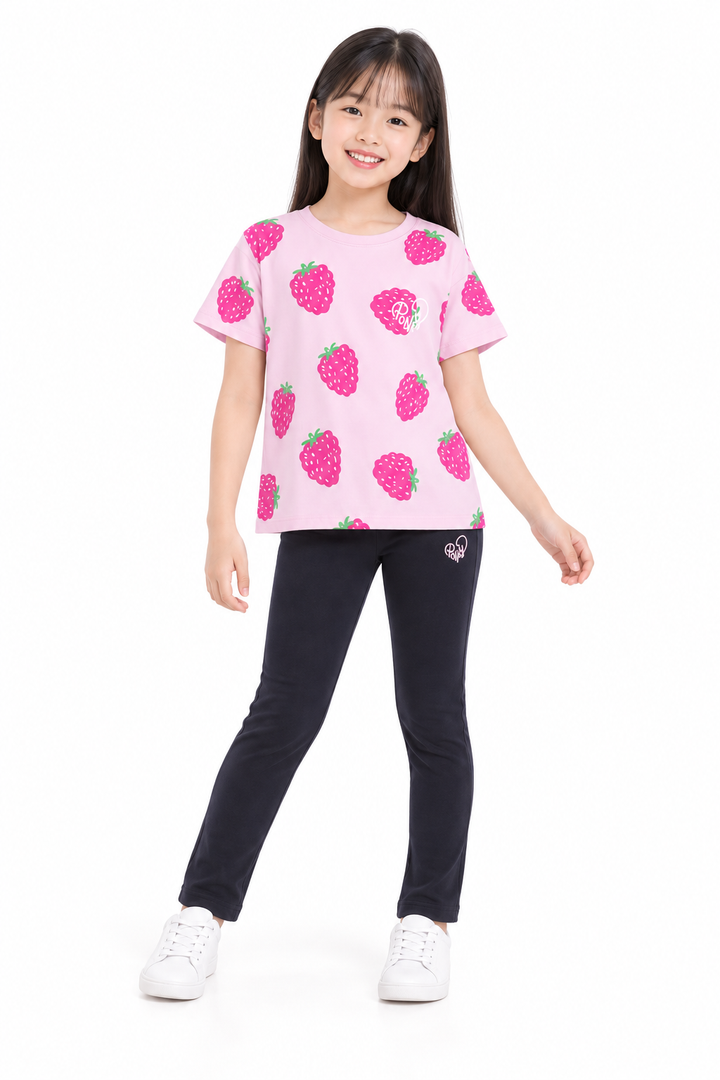 Berry Sweet! Short Sleeve Tee (Loose Fit)