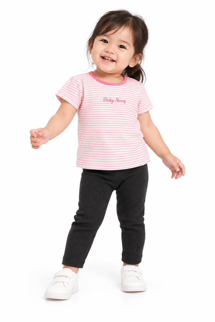 Candy Stripe Short Sleeve Tee