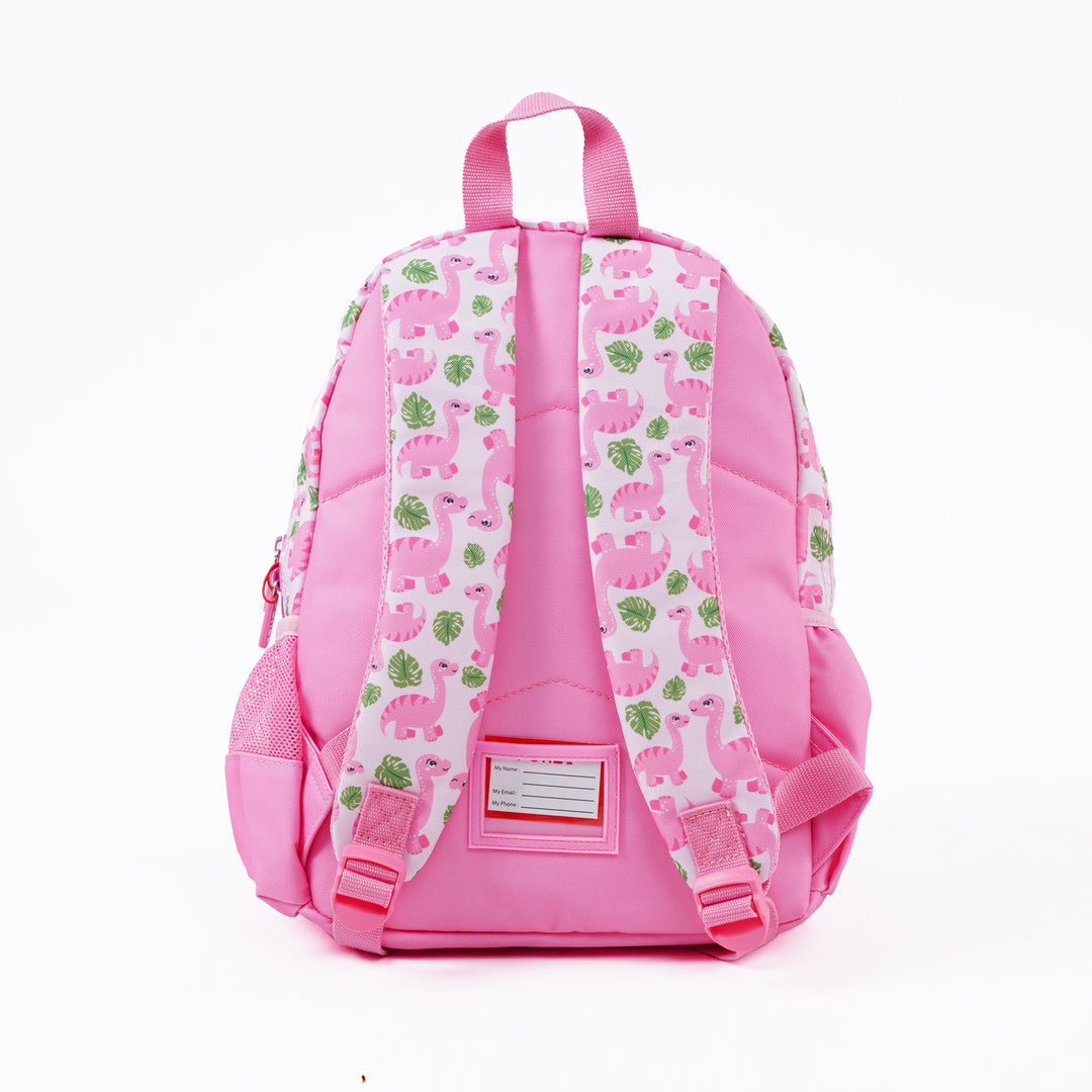 Poney Girls Light Pink Dinosaur 14" Backpack TG060