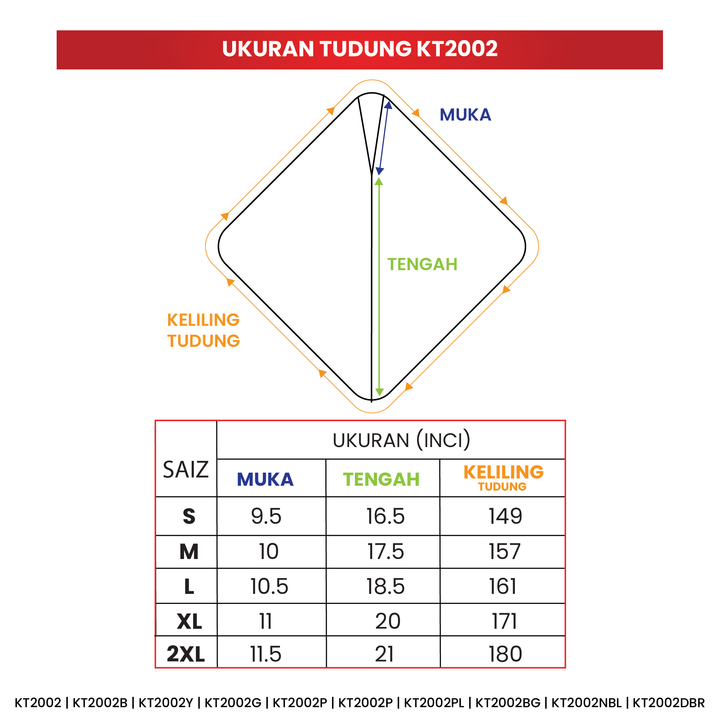 Canggih Girls White Tudung