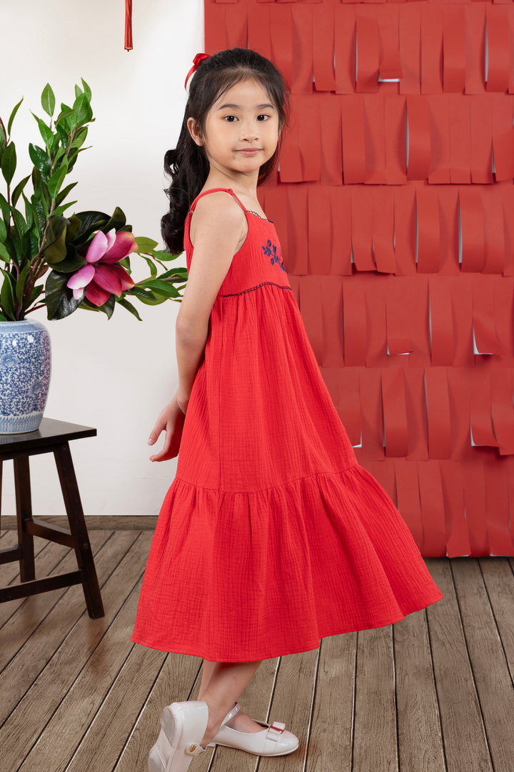 Poppy Tiered Sleeveless Dress