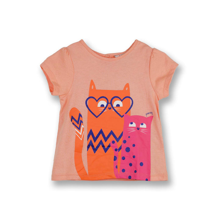 Poney Girls Orange S/Sleeve Tee 47 [Last Chance]
