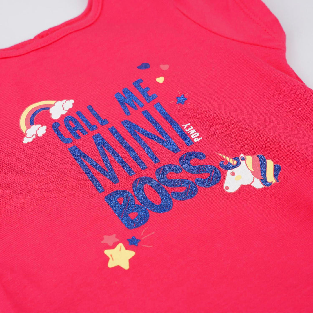 Poney Girls Fuchsia Short Sleeve Tee 43 2210540