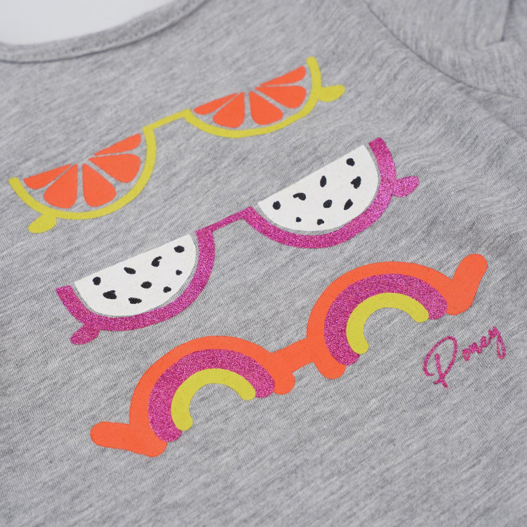 Poney Girls Melange Short Sleeve Tee 44 2210556