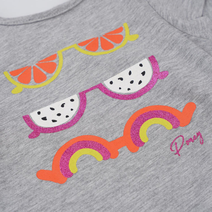 Poney Girls Melange Short Sleeve Tee 44 2210556