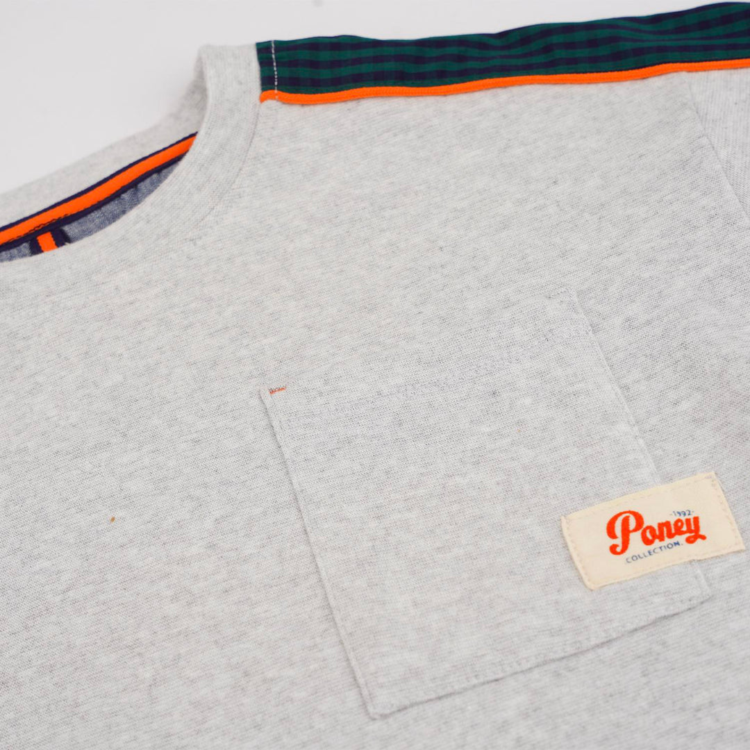 Poney Boys Melange S/Sleeve Oversized Tee [Last Chance]