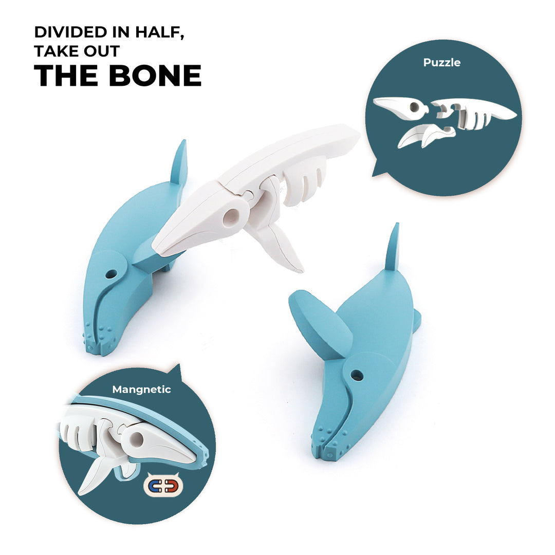 Halftoys Diorama Ocean H.Whale